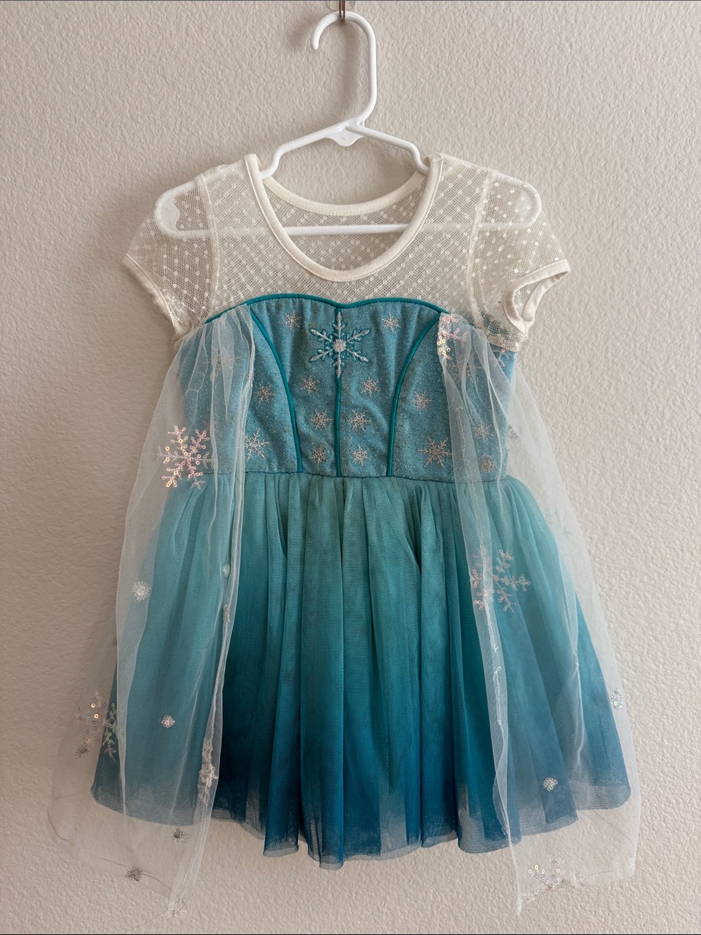 Taylor Joelle Elsa Frozeb Glacier Dress Tulle Tutu